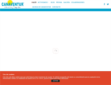 Tablet Screenshot of canaventur.com